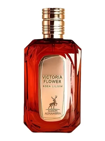 Maison Alhambra Victoria Flower Rosa Lilium bottle