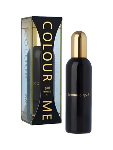 Milton Lloyd Colour Me Femme Gold bottle
