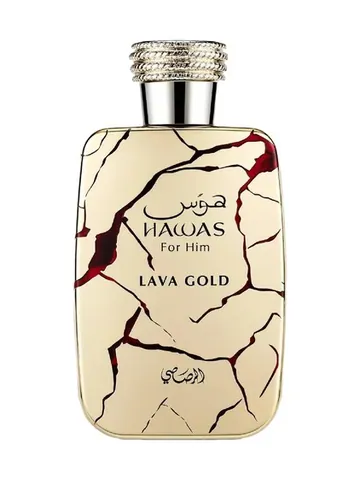 Rasasi Hawas Lava Gold bottle