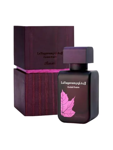 Rasasi La Yuqawam Orchid Prairie bottle
