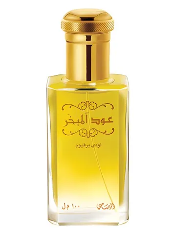 Rasasi Oud Al Mubakhar bottle