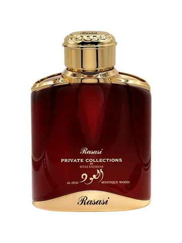 Rasasi Private Collection by Riyaz Kalsekar Al Oud Mystique Wood bottle