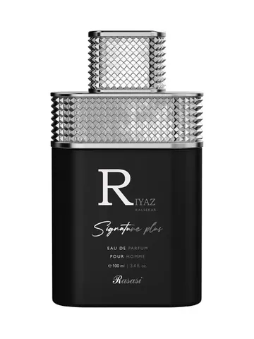 Rasasi Riyaz Kalsekar Signature Plus bottle