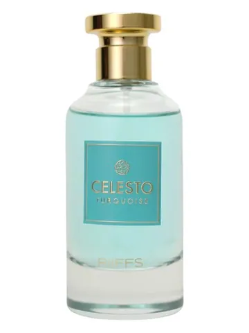Riiffs Perfumes Celesto Turquoise bottle