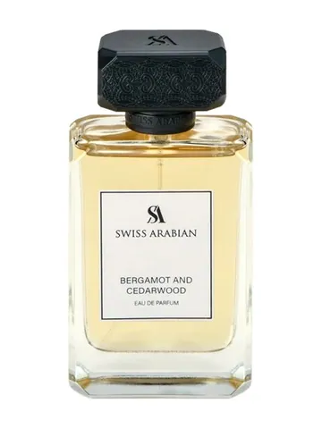 Swiss Arabian Bergamot and Cedarwood bottle