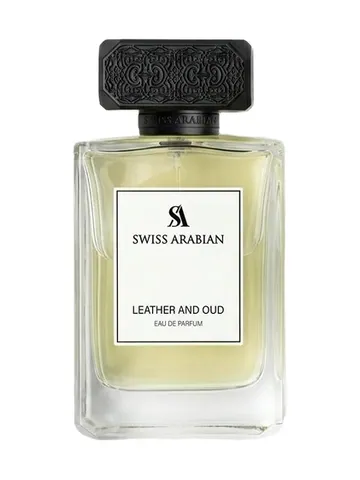 Swiss Arabian Leather and Oud bottle
