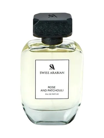 Swiss Arabian Rose and Patchouli bottle