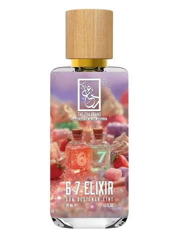The Dua Brand 6 7 Elixir bottle