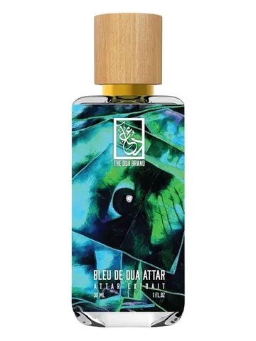 The Dua Brand Bleu de Dua Attar bottle