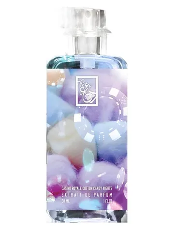 The Dua Brand Casino Royale Cotton Candy Nights bottle