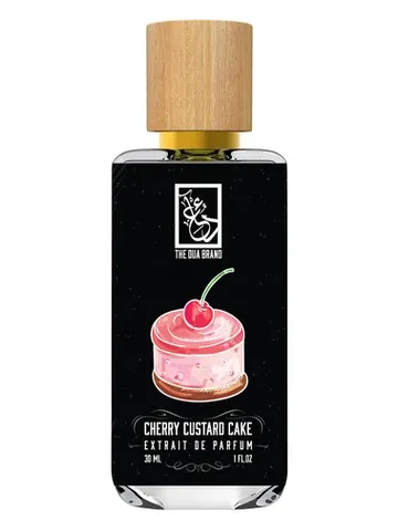 The Dua Brand Cherry Custard Cake bottle