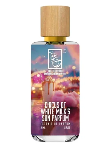 The Dua Brand Circus Of White Milk's Sun Parfum bottle