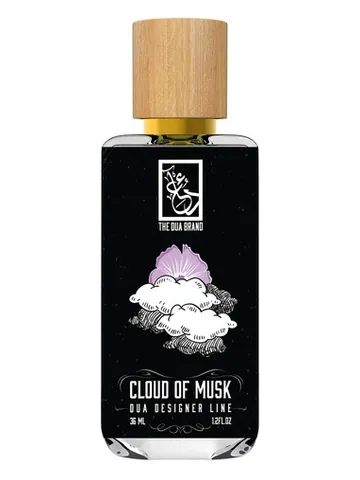 The Dua Brand Cloud of Musk bottle