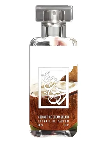 The Dua Brand Coconut Ice Cream Gelato bottle