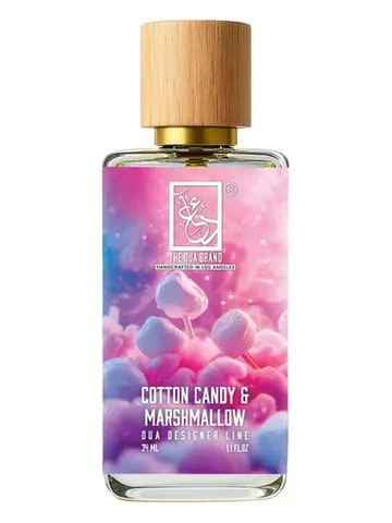 The Dua Brand Cotton Candy & Marshmallow bottle
