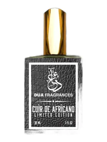 The Dua Brand Cuir de Africano bottle