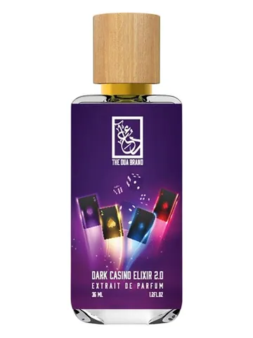 The Dua Brand Dark Casino Elixir 2.0 bottle