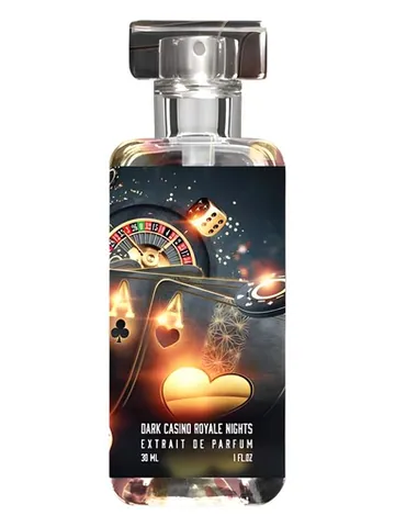 The Dua Brand Dark Casino Royale Nights bottle