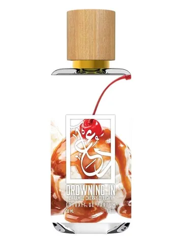 The Dua Brand Drowning in Caramel Cherry Delight bottle