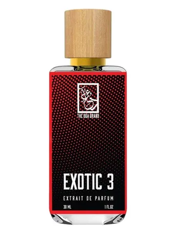 The Dua Brand Exotic 3 bottle
