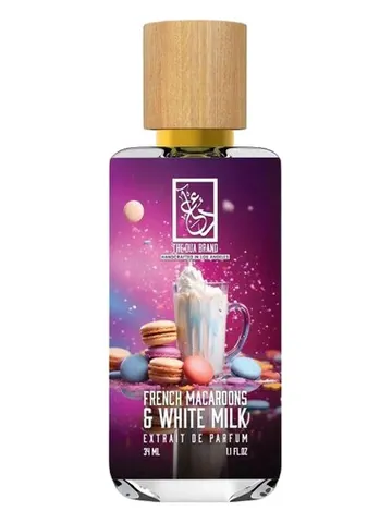 The Dua Brand French Macaroons & White Milk bottle
