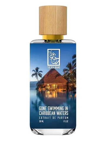 The Dua Brand Gone Swimming in Caribbean Waters bottle