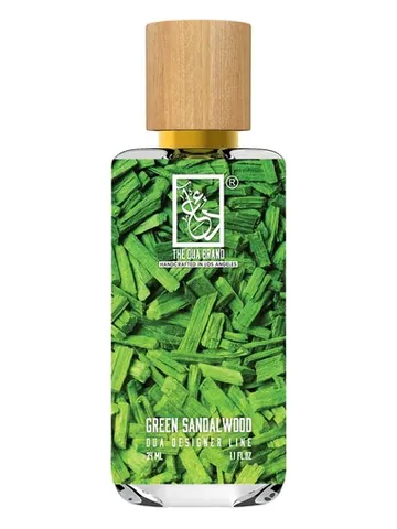 The Dua Brand Green Sandalwood bottle