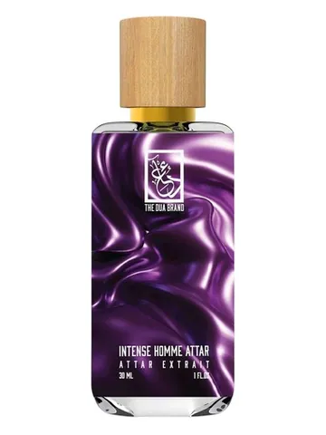 The Dua Brand Intense Homme Attar bottle