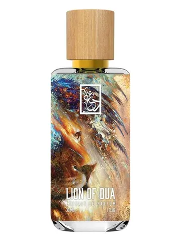 The Dua Brand Lion of Dua bottle