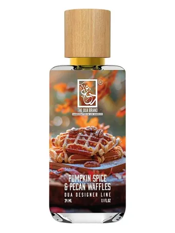 The Dua Brand Pumpkin Spice & Pecan Waffles bottle