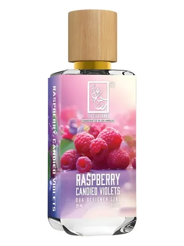 The Dua Brand Raspberry Candied Violets bottle