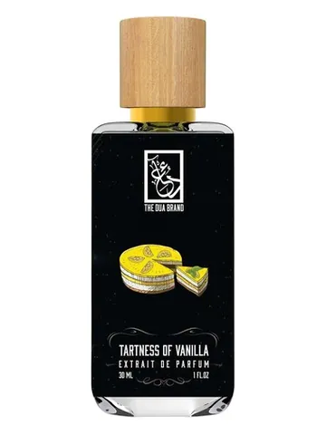 The Dua Brand Tartness of Vanilla bottle