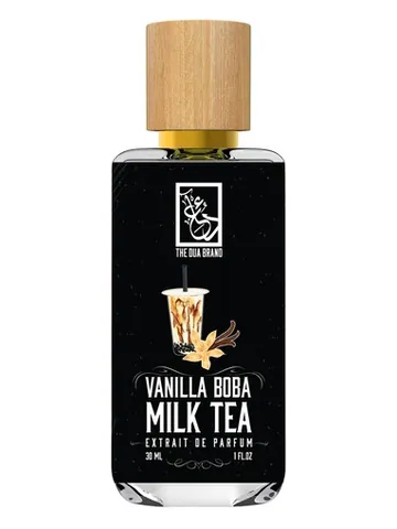 The Dua Brand Vanilla Boba Milk Tea bottle