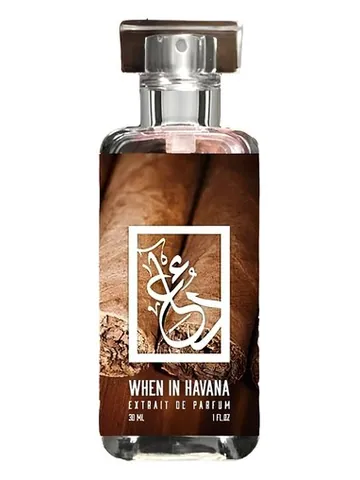 The Dua Brand When in Havana bottle