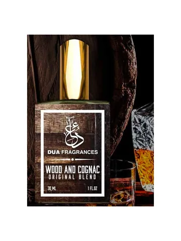 The Dua Brand Wood And Cognac bottle